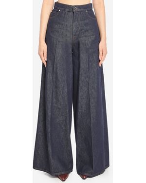 Max Mara Jeans Wide Leg - Blue