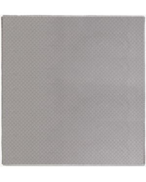 Gucci Shawl With Printed Gg Lam - Gray