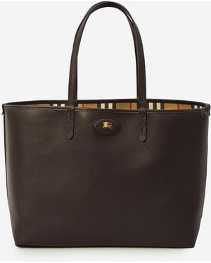 Burberry Reversible Bloomsbury Tote Bag Medium - Black