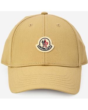 Moncler Baseball Cap With Logo - Metallic