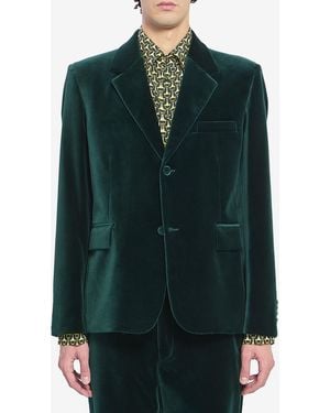 Gucci Velvet Jacket - Green