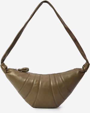 Lemaire Croissant Bag Medium - Metallic