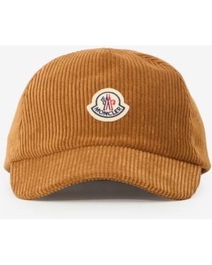 Moncler Camel Baseball Cap - Brown