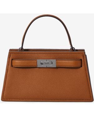 Tory Burch Lee Radziwill Mini Bag - Brown