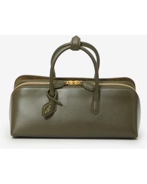 Alaïa Camouflage Delta Bag Small - Green