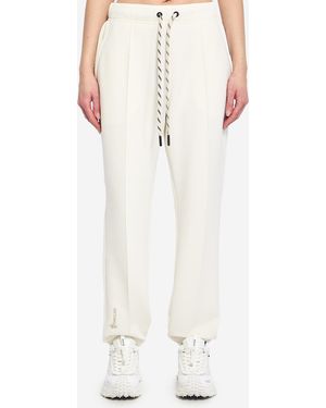 Moncler Sweat Bottoms - White