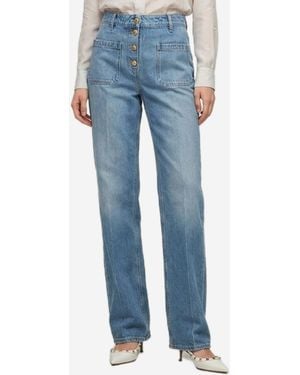 Valentino Garavani Flare Denim Pants - Blue