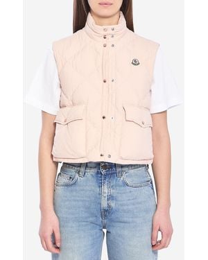 Moncler Biois Padded Vest - Blue