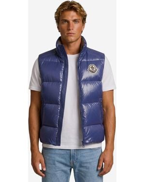 Moncler Belice Padded Gilet - Blue