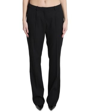 Balenciaga Slim Tailored Trousers - Black