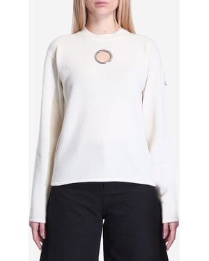 Moncler Willow Smith Wool Sweater - White