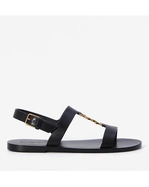 サンダル SAINT LAURENT Men Sandals Leather 671904AAAM4 7052 Men's Sandals Collection | Saint Laurent | YSL US