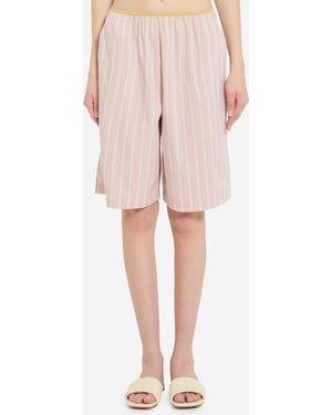 Frankie Shop Elyn Bermuda Shorts - Pink