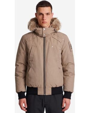 Moose Knuckles Bomber Imbottito Ballistic - Neutro