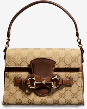 Gucci Borsa A Mano Piccola Horsebit Duomo - Metallizzato