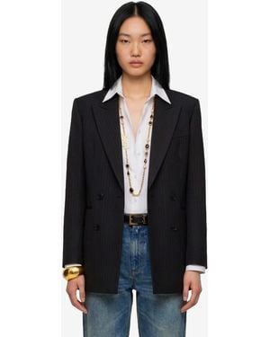 Saint Laurent Giacca Doppiopetto - Nero