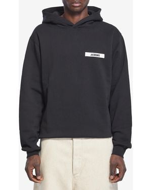 Jacquemus Gros Grain Hoodie - Blue