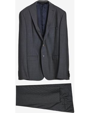 Tonello Abito Tre Pezzi Grigio - Blu