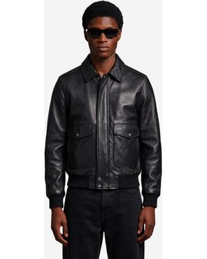 Schott Nyc Aviator Bomber - Black