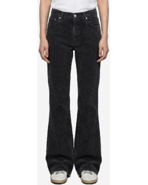 Haikure Clara Velvet Pier Jeans - Black
