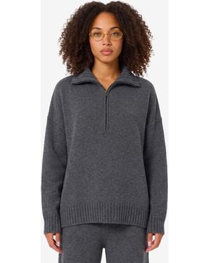 Max Mara Maglione Crasso Grigio Scuro