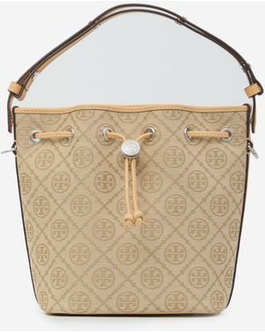 Tory Burch T Monogram Bucket Bag - Multicolor