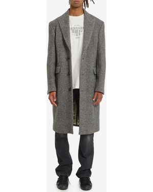 Golden Goose Singlebreasted Wool Coat - Grey