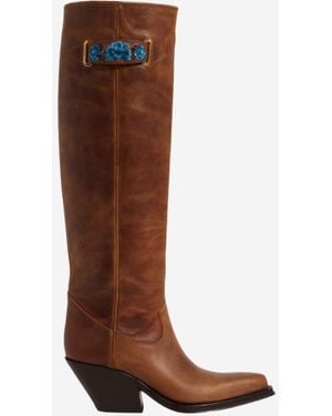 Chloé Azelan 65 Boots - Brown