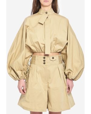 Zimmermann Drawn Rebellion Top - Natural