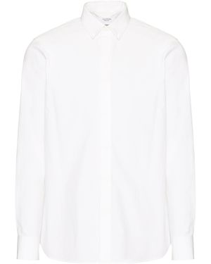 Valentino Garavani Shirt With Rockstud Untitled Studs - White