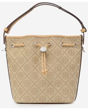 Tory Burch T Monogram Bucket Bag - Multicolour