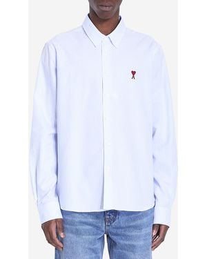 Ami Paris Ami De Coeur Shirt - White