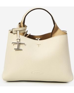 Tod's Micro Leather Bag - Natural