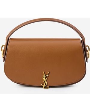 Saint Laurent Voltaire Bag - Brown