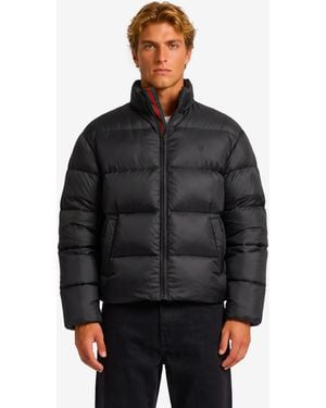 Gucci Lightweight Padded Polyester Jacket With Zip - Black