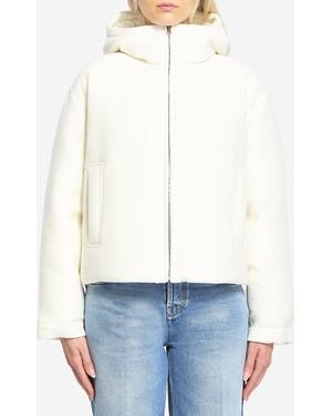 Gucci Woolblend Bomber Jacket - White