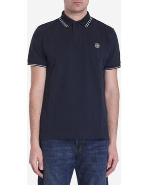 Stone Island Polo Shirt - Blue