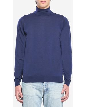 John Smedley Cherwell Pullover - Blue