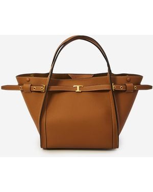 Tod's Shopping Bag Small - Brown