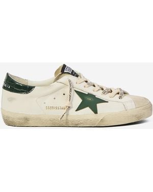 Golden Goose Super Star Trainers - White