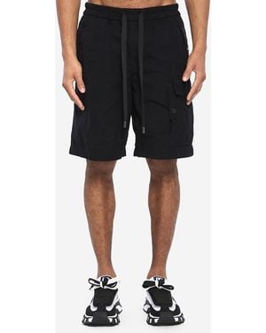 Dolce & Gabbana Cargo Bermuda Shorts - Black