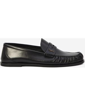 Saint Laurent Laurent Loafers - White