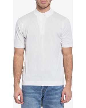 John Smedley Adrian Polo Shirt - White