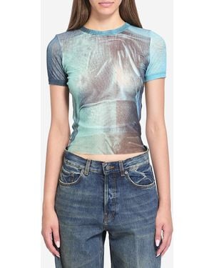 Jean Paul Gaultier Water Baby Tee - Blue