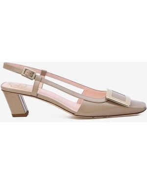 Roger Vivier Belle Vivier Slingback Court Shoes - Pink