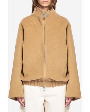 KHAITE Garret Jacket - Natural