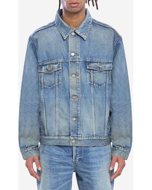 Saint Laurent Trucker Jacket - Blue