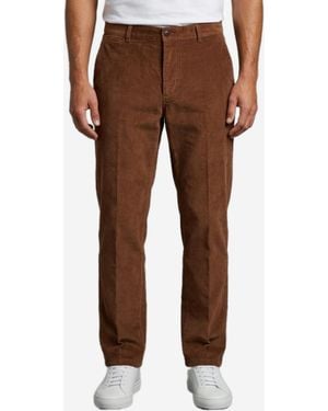 Ami Paris Pantaloni Parisian Fit - Marrone