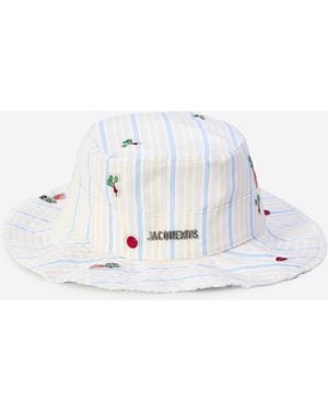 Jacquemus Artichaut Bucket Hat - White