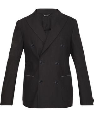 Tonello Doublebreasted Stretch Jacket - Black